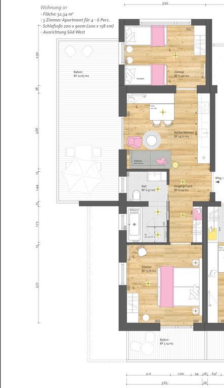 Residence Gruenwald San Martino In Passiria  Exterior photo